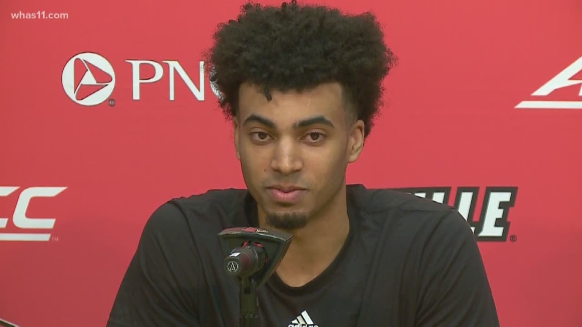 How close was Jordan Nwora to staying in the NBA Draft? He didn't make his final decision until he was in an airport in Chicago on the final day.
