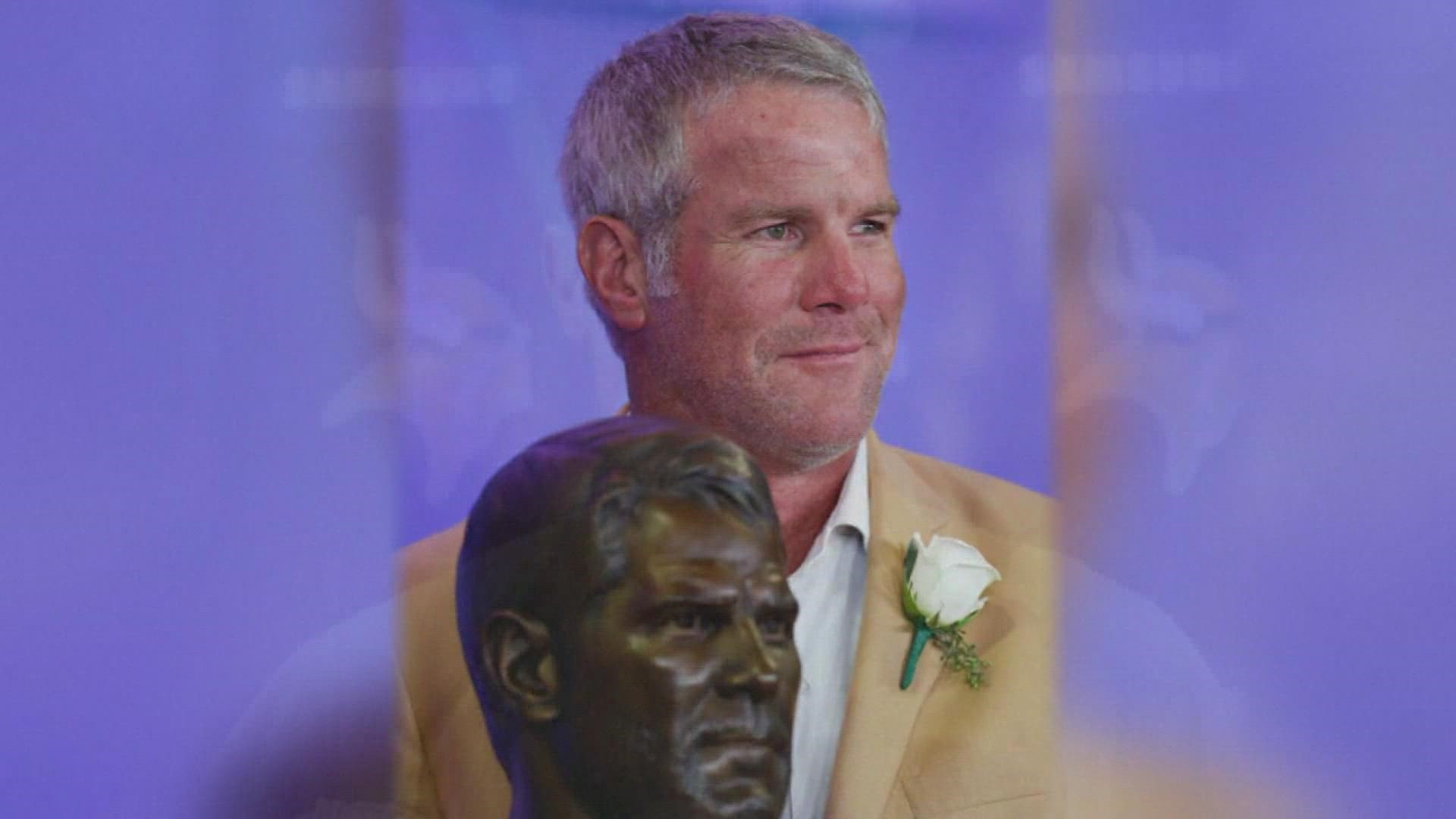 New court documents show retired NFL quarterback Brett Favre texted Mississippi governor in 2019 to ask about getting more money from the state's welfare agency.