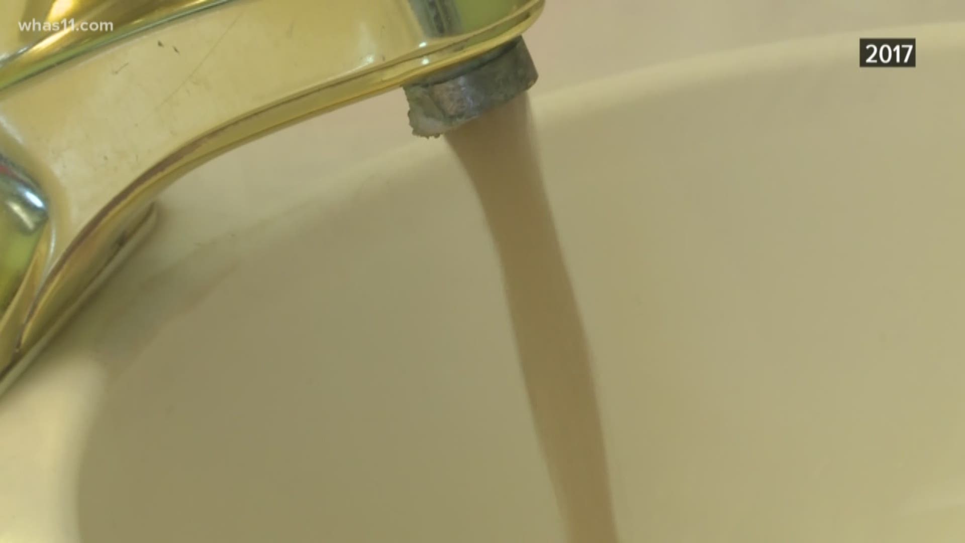 Indiana American Water took over Charlestown's water system in March and has promised to invest more than $7 million into making improvements.