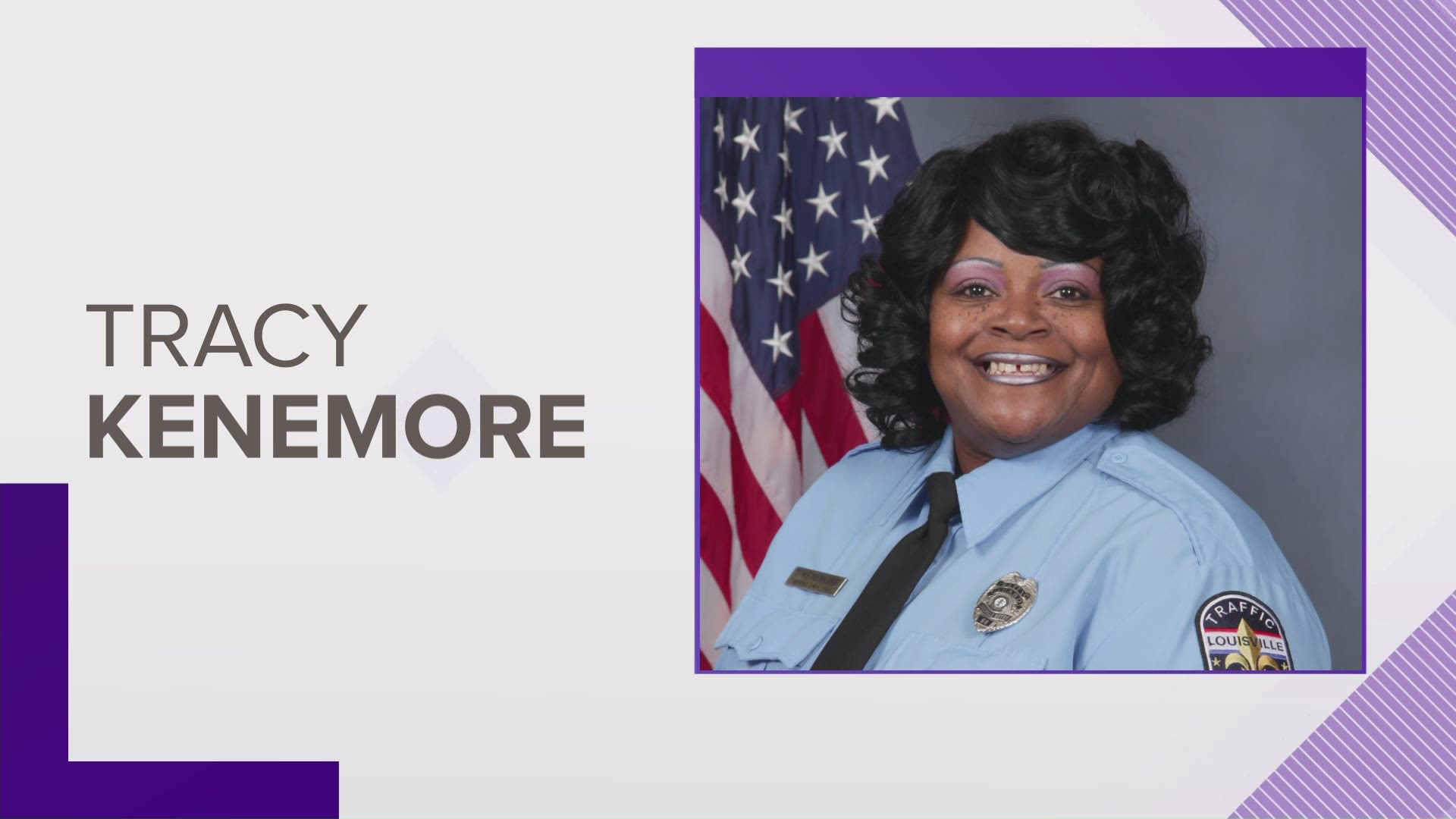 Louisville Metro Police confirmed Tracy Kenemoer was a 21 year employee for the department. She was found dead at her home, her death has been ruled a homicide