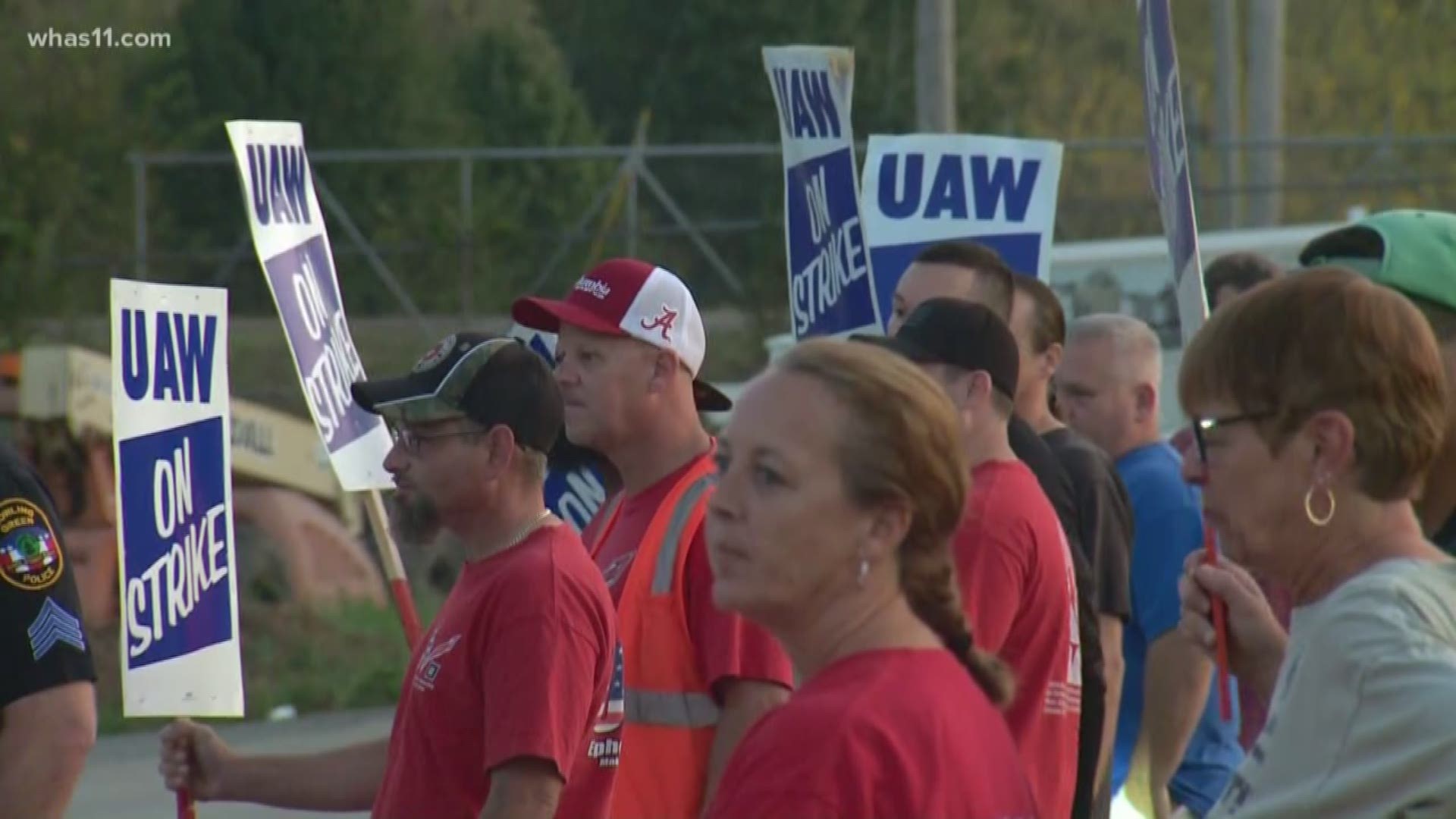 GM workers across the country went on strike at midnight Monday morning.