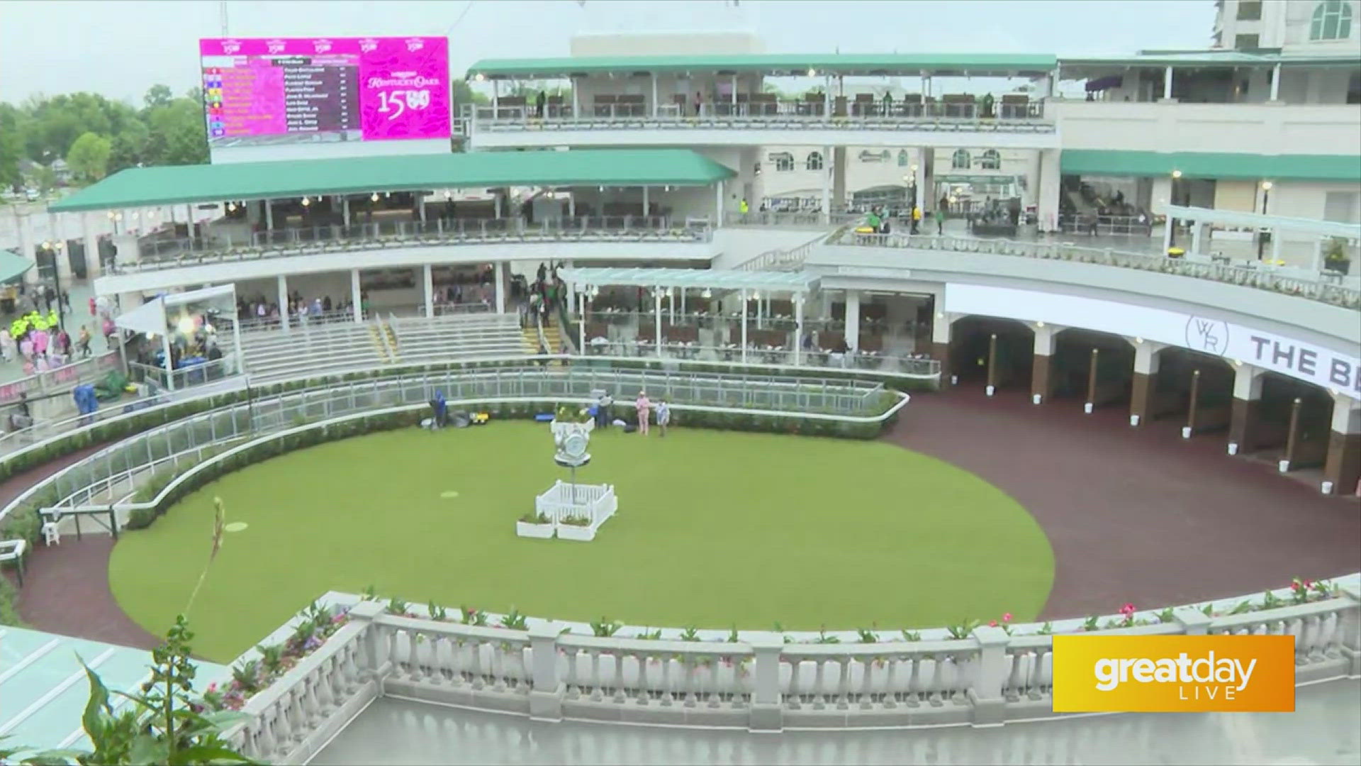The Paddock at Churchill Downs has received new renovations that guests will love.