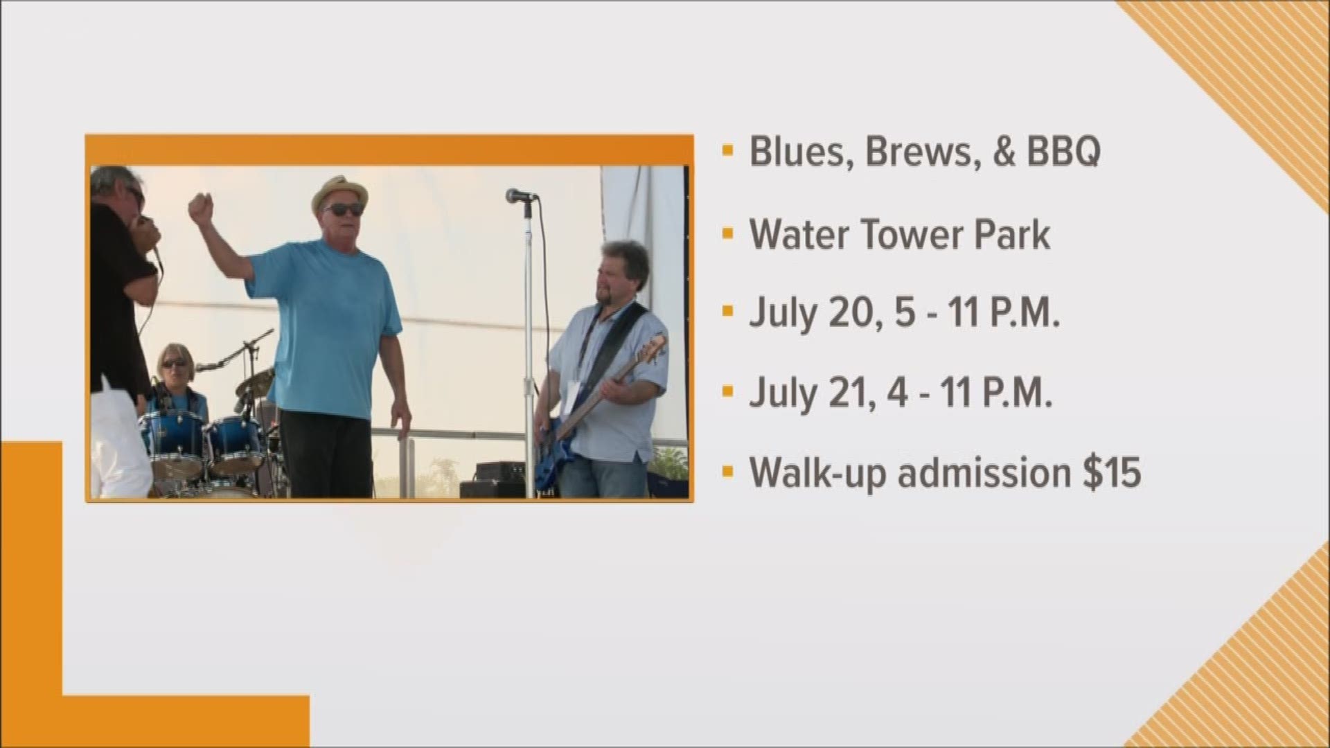Blues, Brews and BBQ festival kicking off the weekend