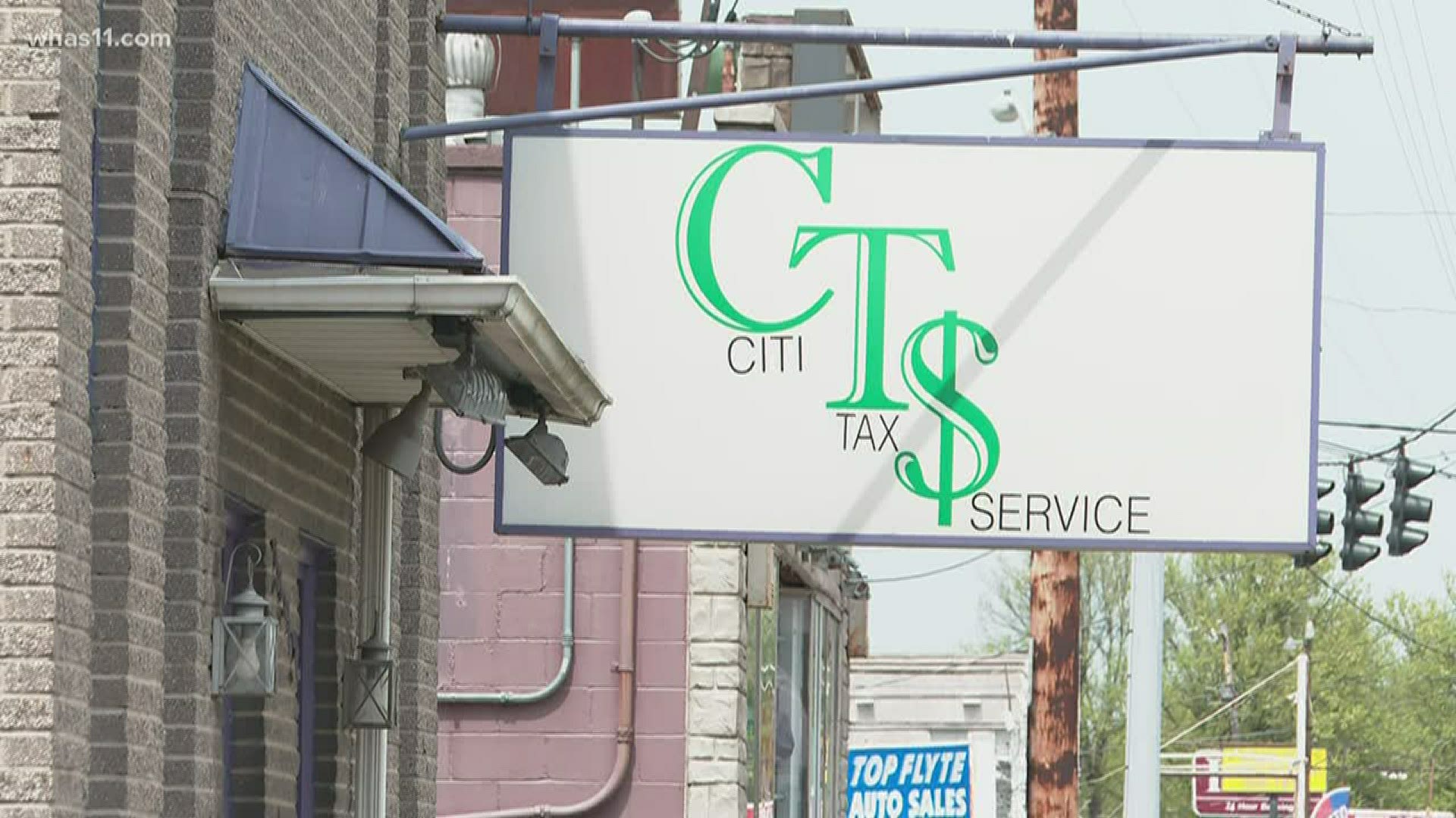 The tax company says the money has been sent back to the IRS so that it can be given directly to each individual.