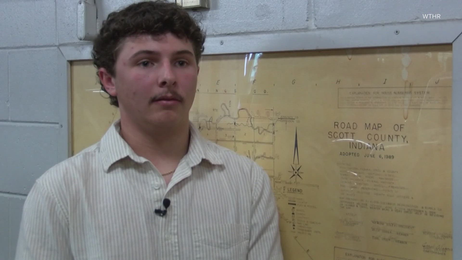 19-year-old Bryton Richey is the new coroner for Scottsburg, Indiana.