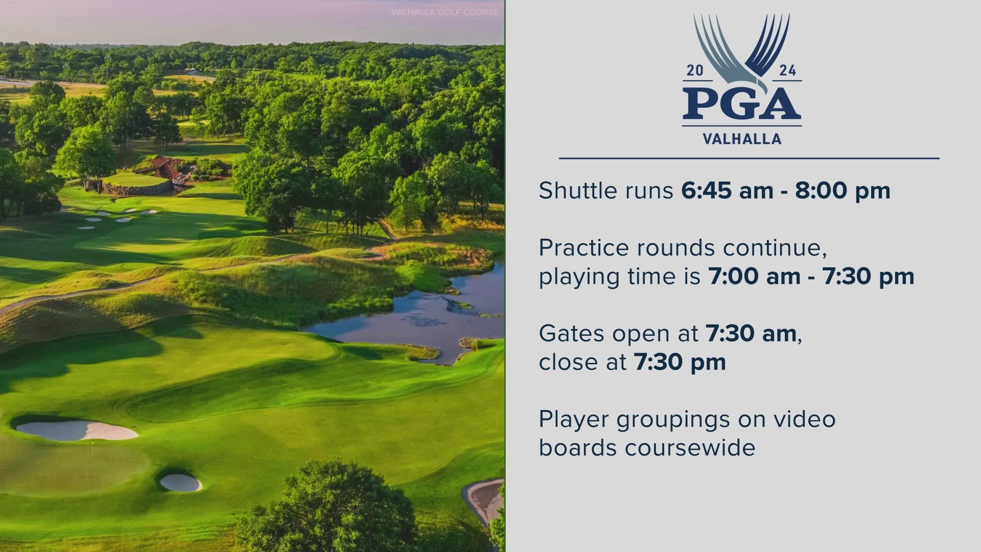 Here is what you need to know ahead of the PGA Championship.