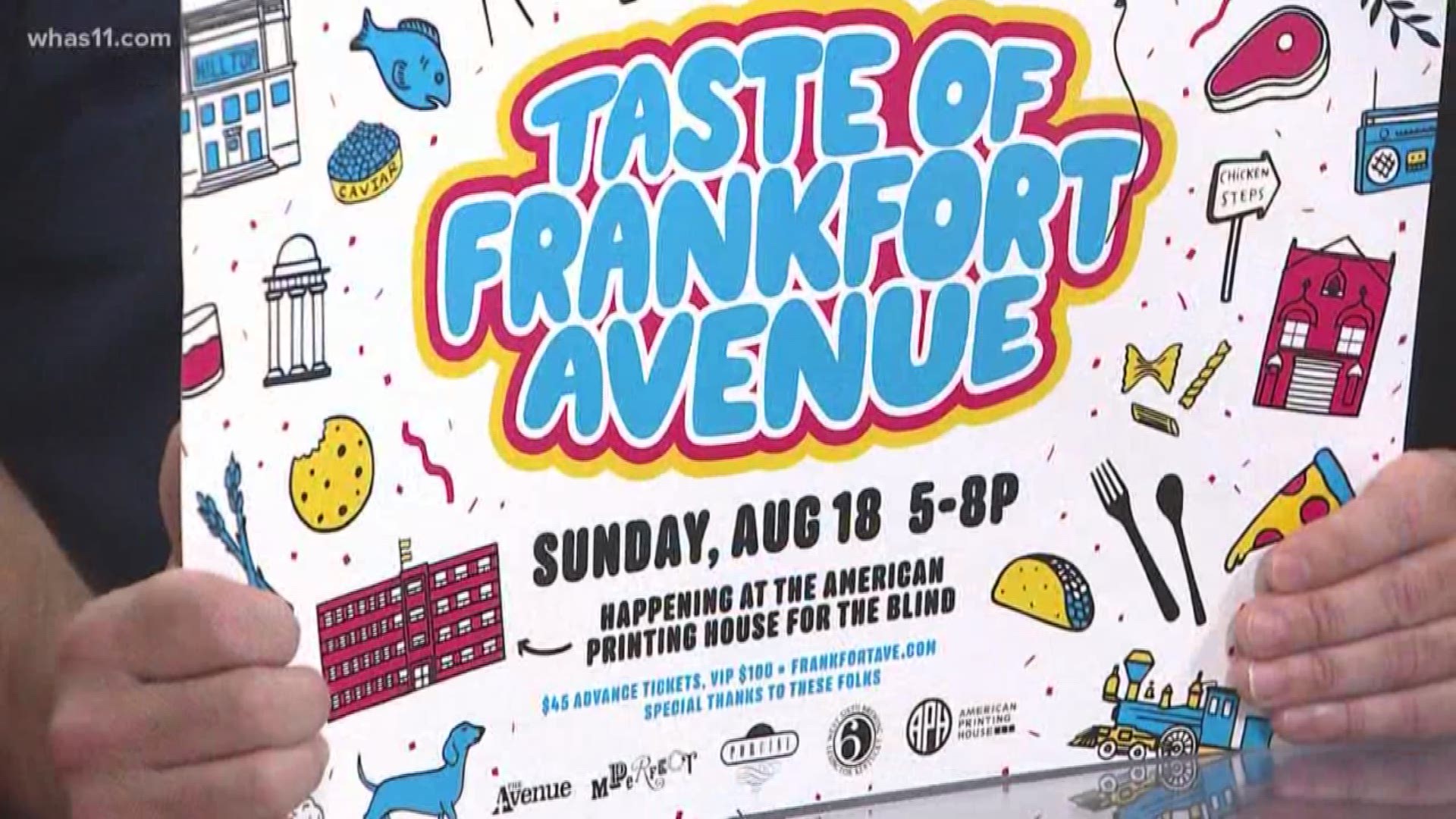 5-8 p.m. August 18 on Frankfort Ave.