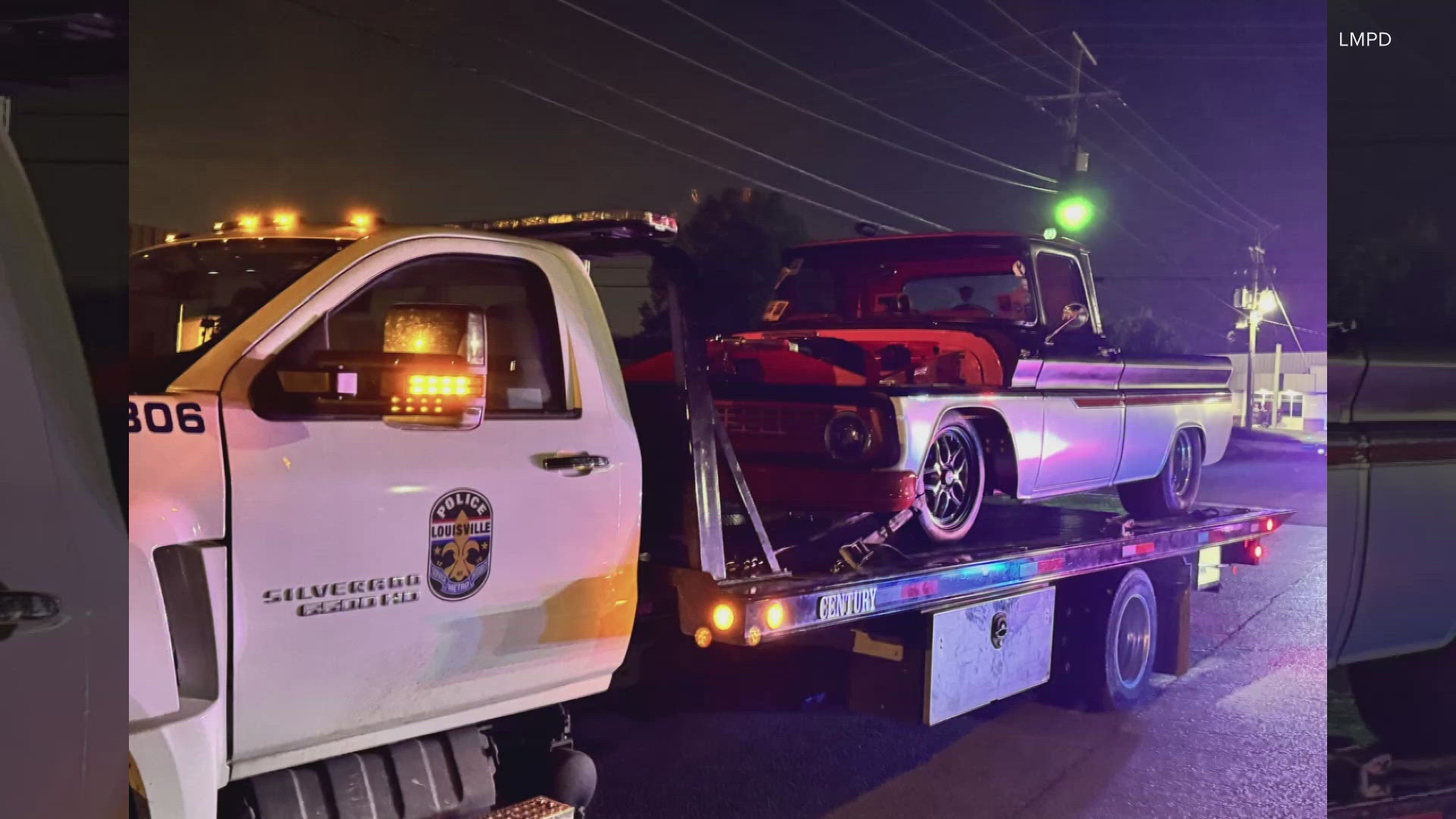 LMPD says a Dodge Charger, Durango and Ford Mustang were recently seized because of street racing.