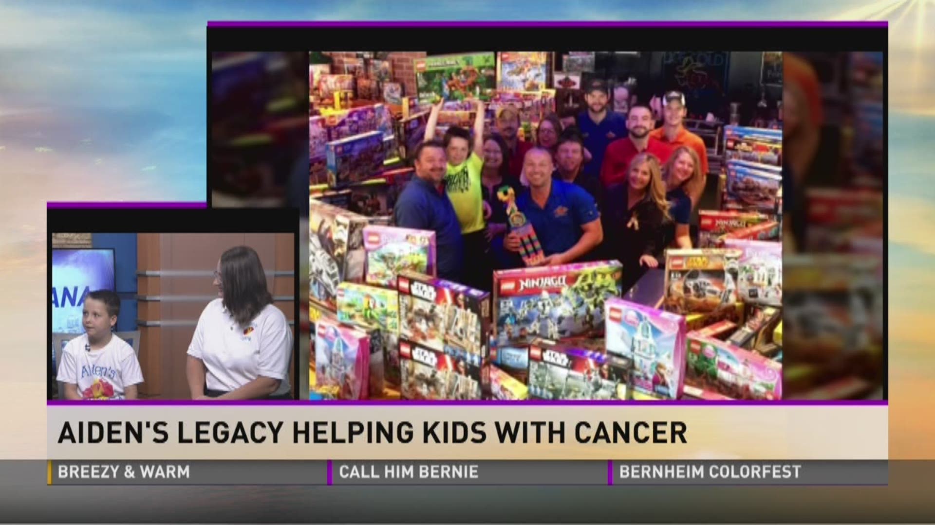 Aiden's Legacy helping kids with cancer