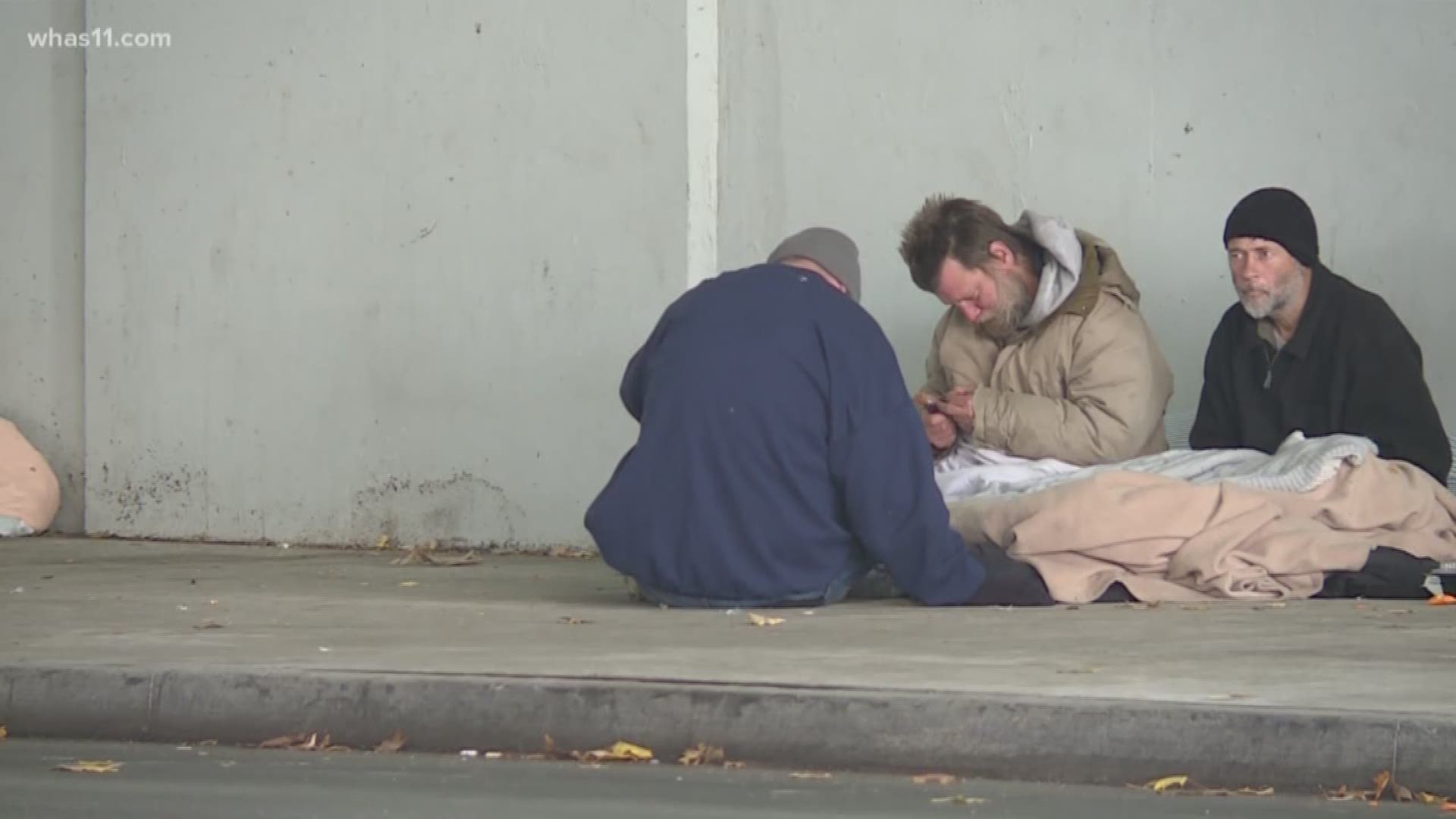 Those frigid temperatures forcing homeless shelters to go into white flag status tonight and many nights to come.