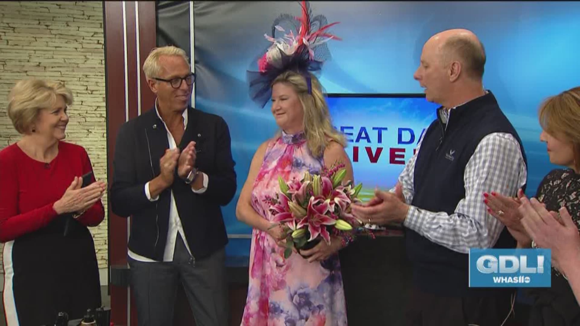 Make up artists to the stars Tim Quinn does a live makeover for cancer survivor Dr. Michelle Palazzo.