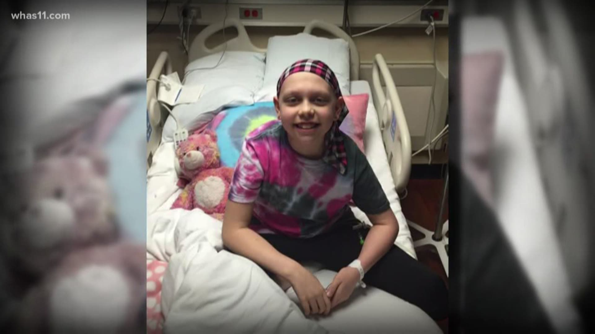 Lana Dobson dreamed of being a high-level gymnast before she was diagnosed with leukemia.