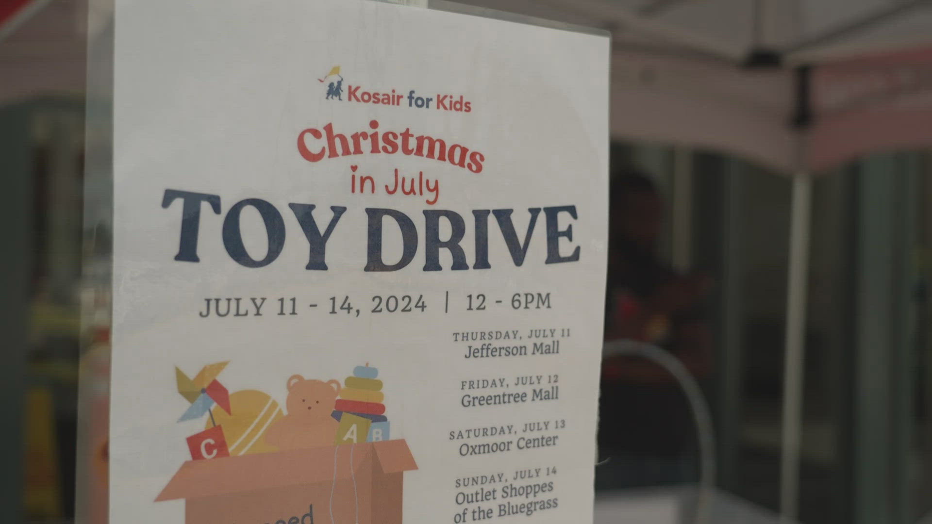 'Christmas in July' toy drive this weekend