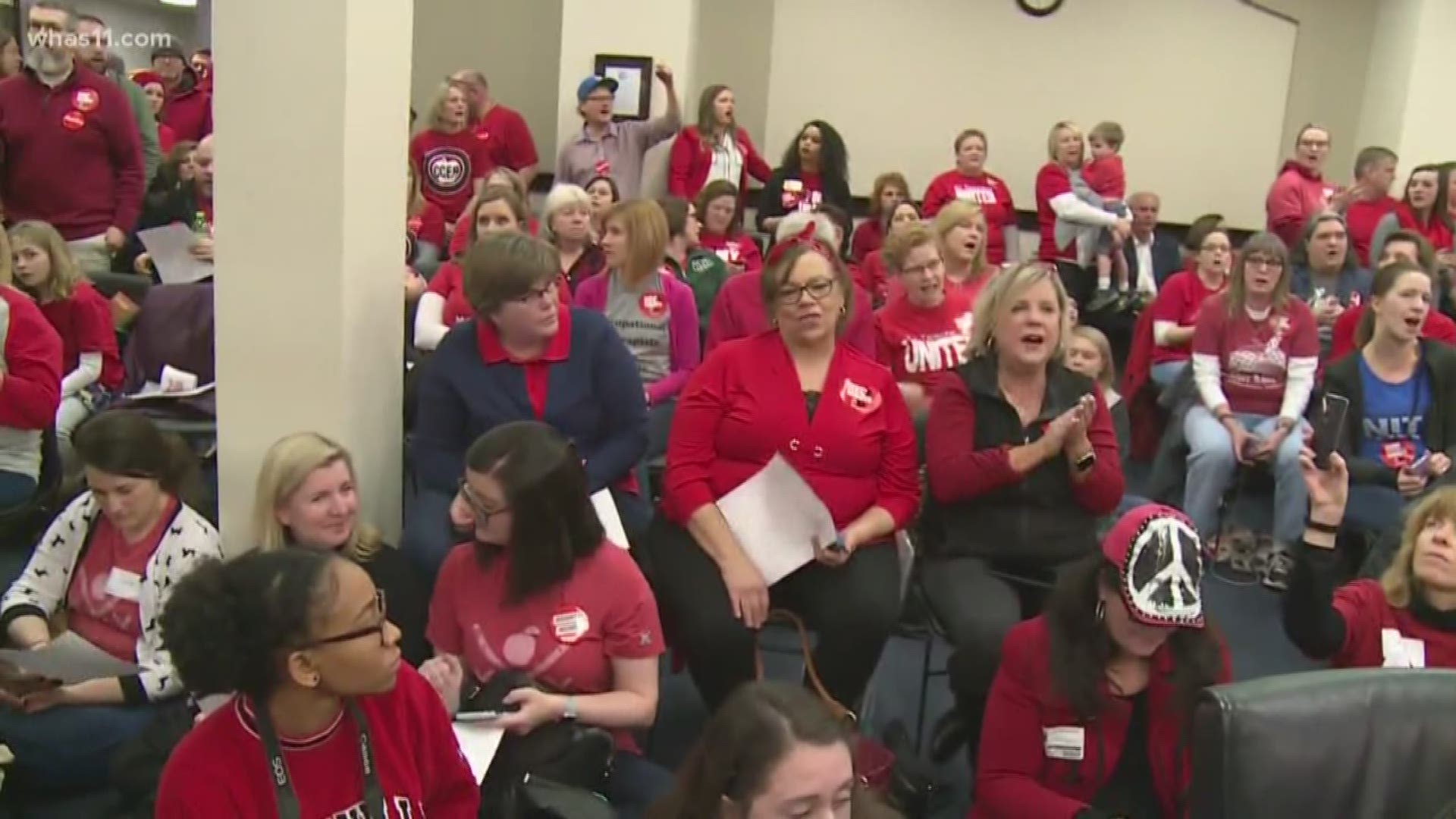 A lawsuit challenging the use of Kentucky labor law to obtain the names of teachers who participated in "sickouts" has been sent back to state court.