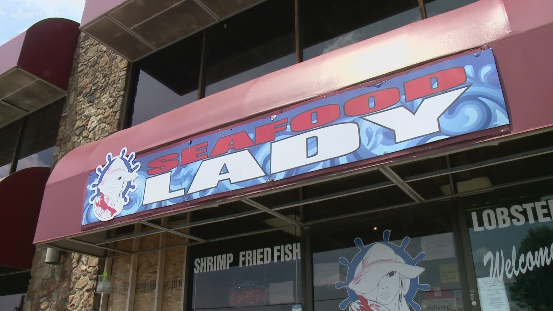 Police are looking for information after the Seafood Lady restaurant was broken into and cash was stolen.