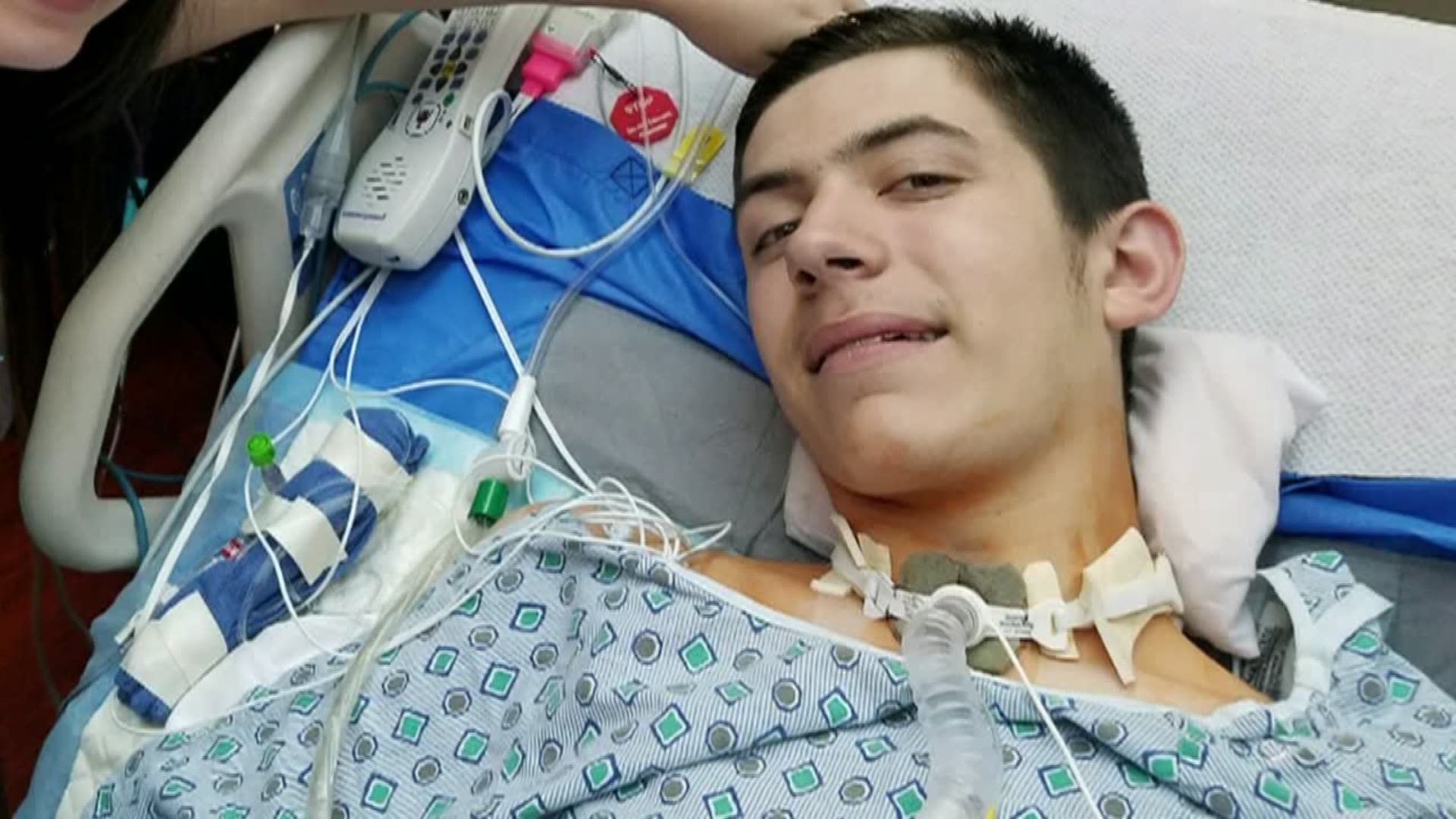 A member of the military in Louisville is getting support in a different way. His son is paralyzed in the hospital --- what happened to him is a medical mystery. Now the community is stepping in to show this family support.