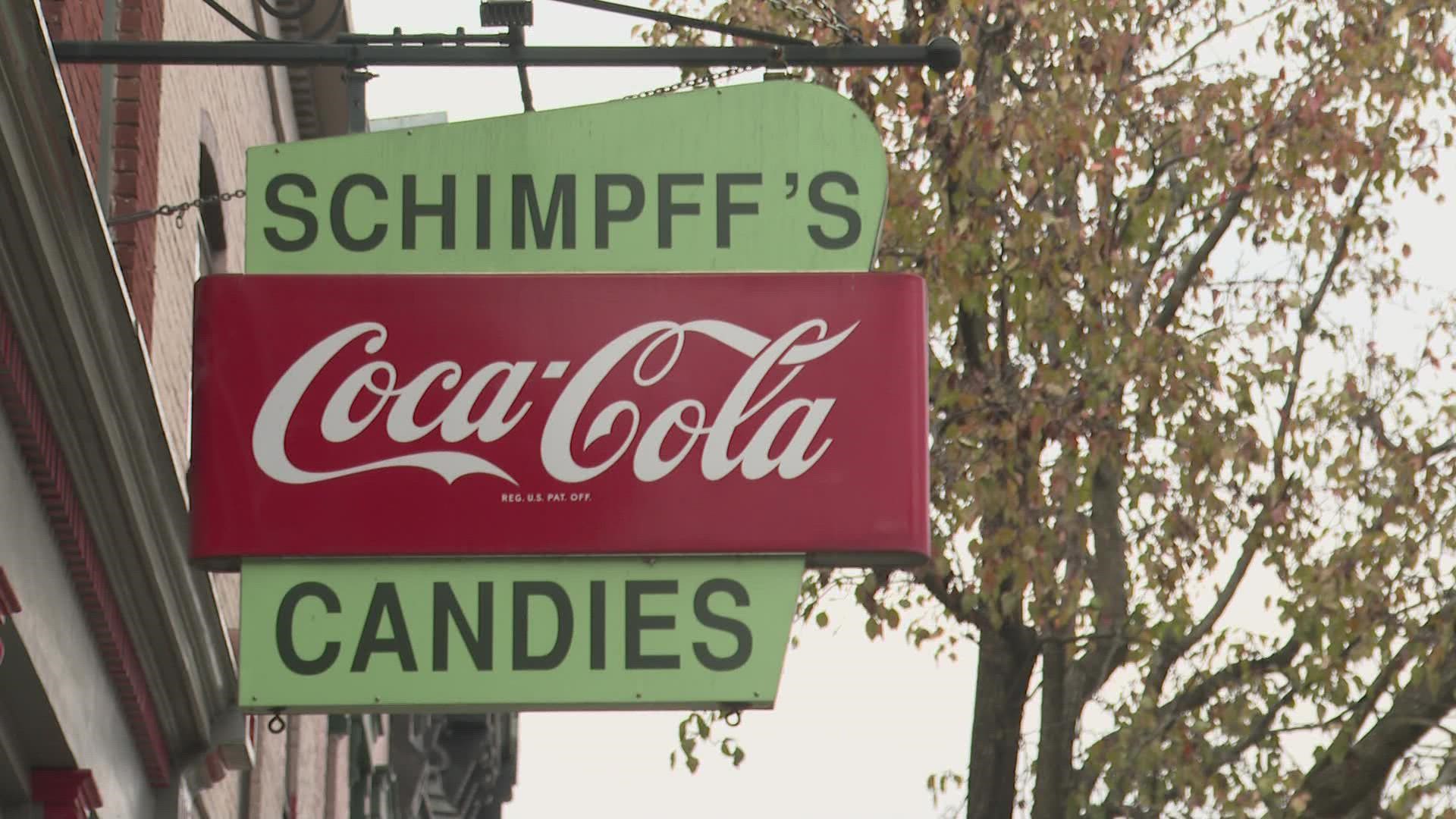 Schimpff's has served homemade candy since the 1890s and remains to be one of Jeffersonville's favorite treasures.