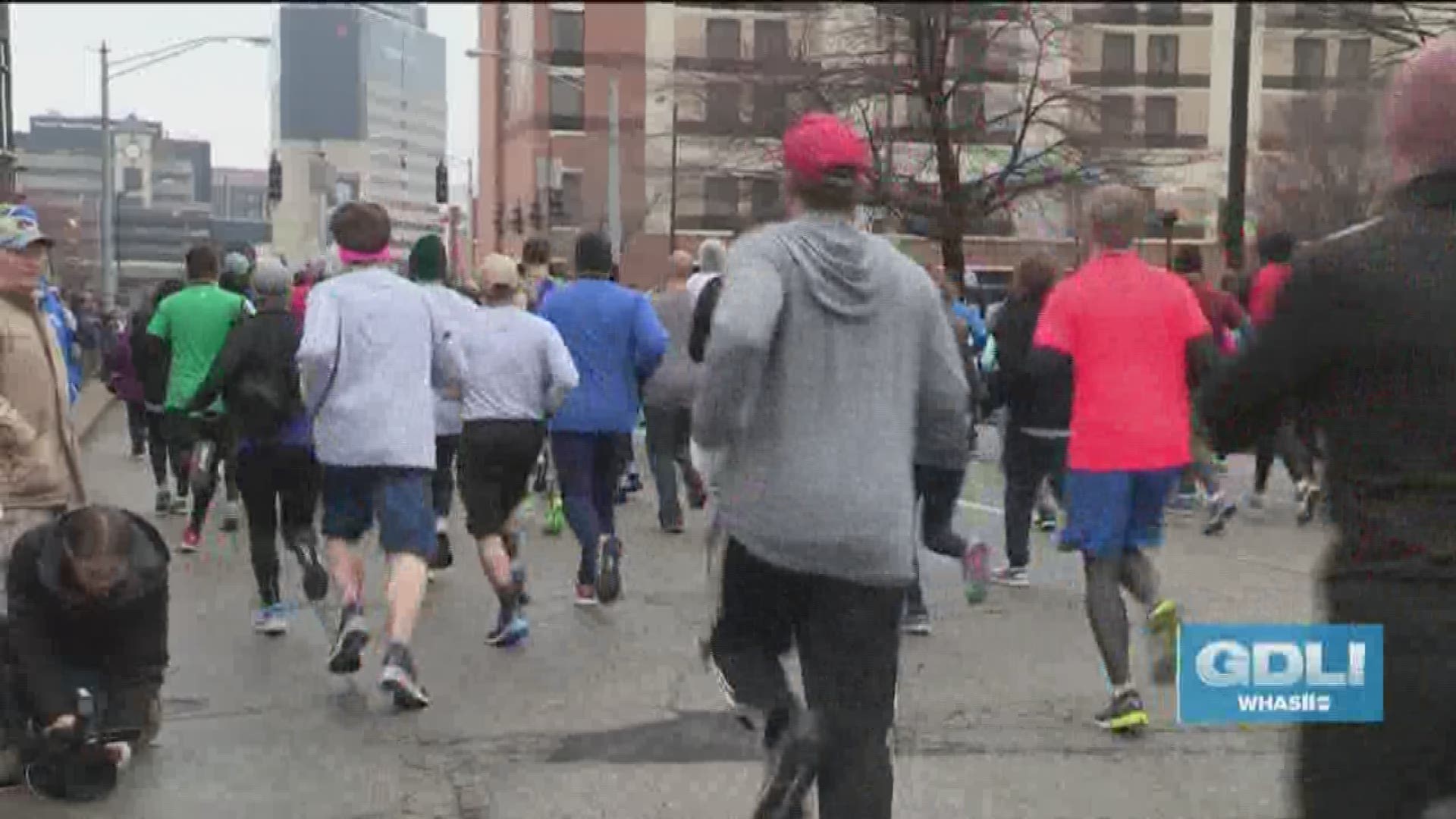 Training is getting underway for runners and walkers participating in the Kentucky Derby Festival mini-marathon and marathon. Both races will be on April 27, 2019.