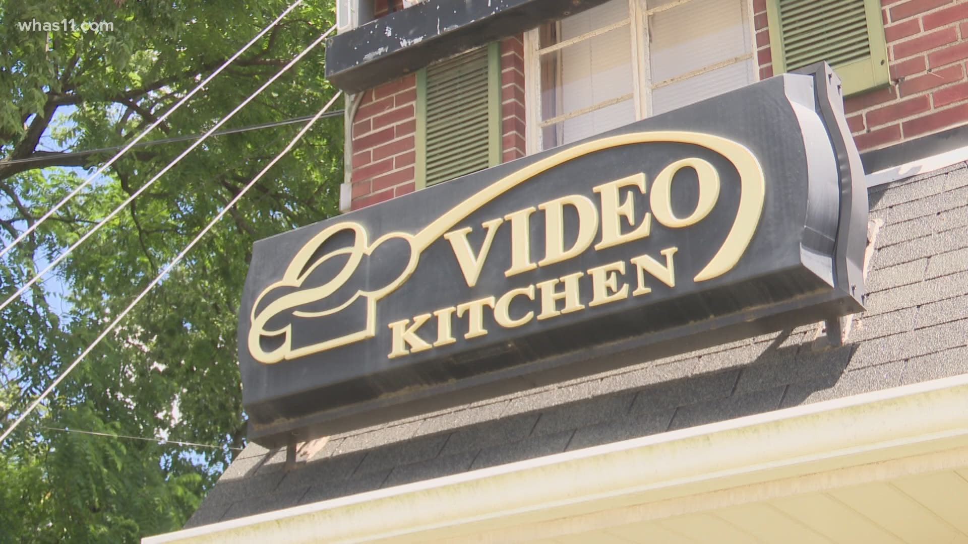 The owner of Video Kitchen says someone stole her car keys and then drove off while she was working inside.