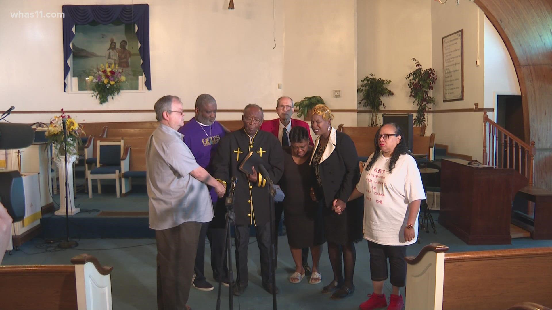 Prominent church leaders called for the end to the senseless violence happening across the country including right here at home.