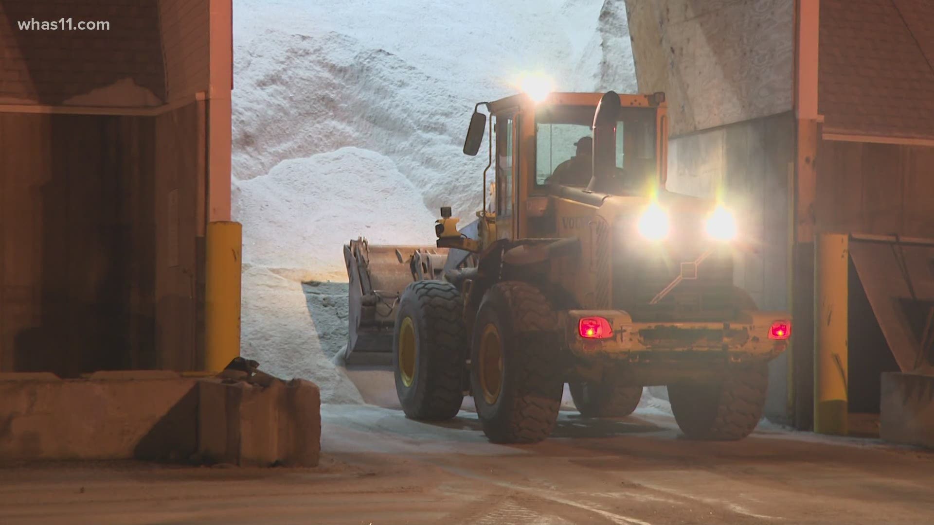 Officials say they are ready for anything as possible snow and ice will make its way to the Louisville area.