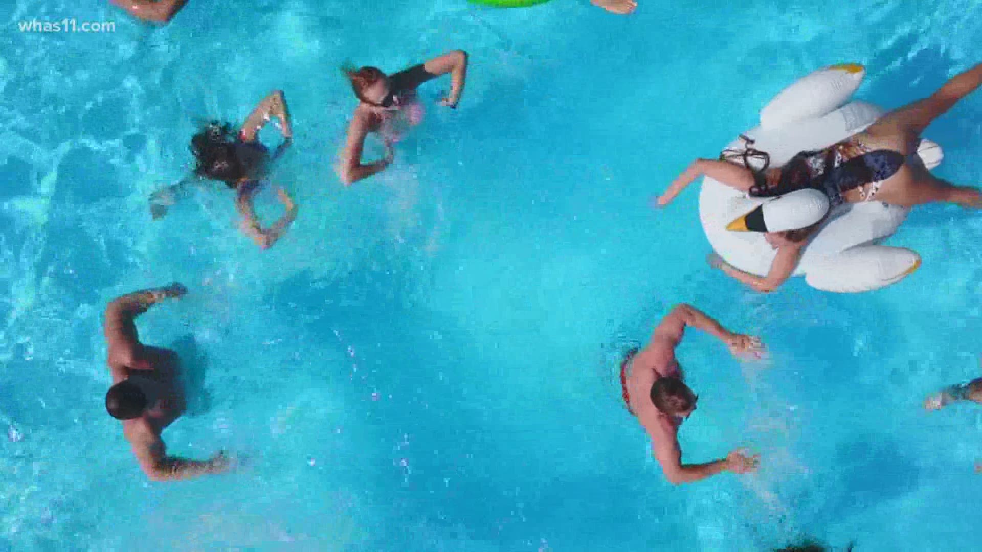 Some savvy homeowners have used a new app to rent out their pools to and bring in extra cash.
