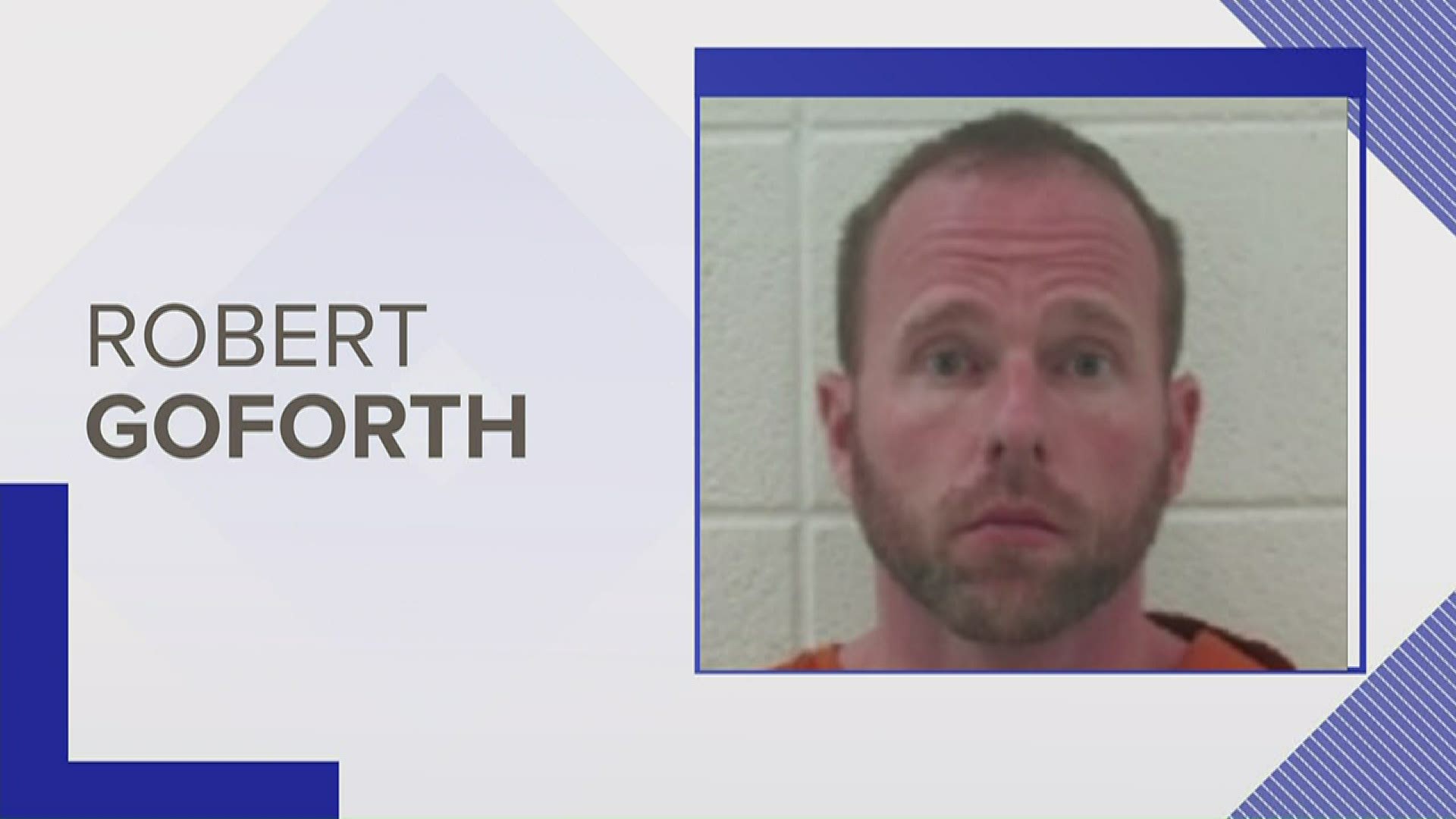 Robert Goforth is facing charges after a domestic violence incident involving his wife.