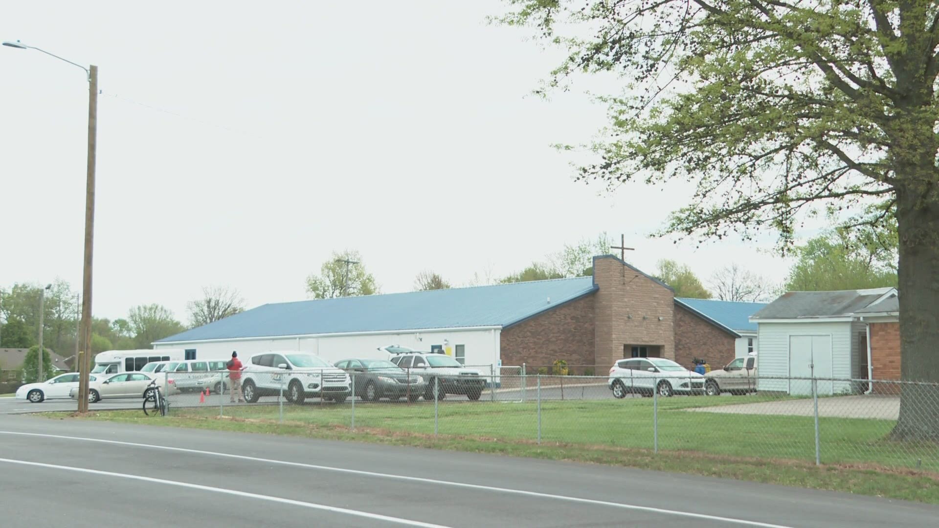 Around 200 students were in the clasroom at MICAH School at Maryville Baptist Church despite a Court of Appeals ruling upholding Beshear's order.