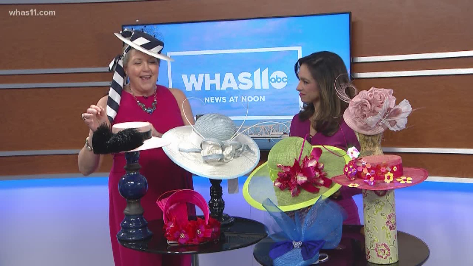 Laura Moser may be new to the millinery business in the Derby City but she's no stranger to Louisville. Here business is called Simply-Laura.