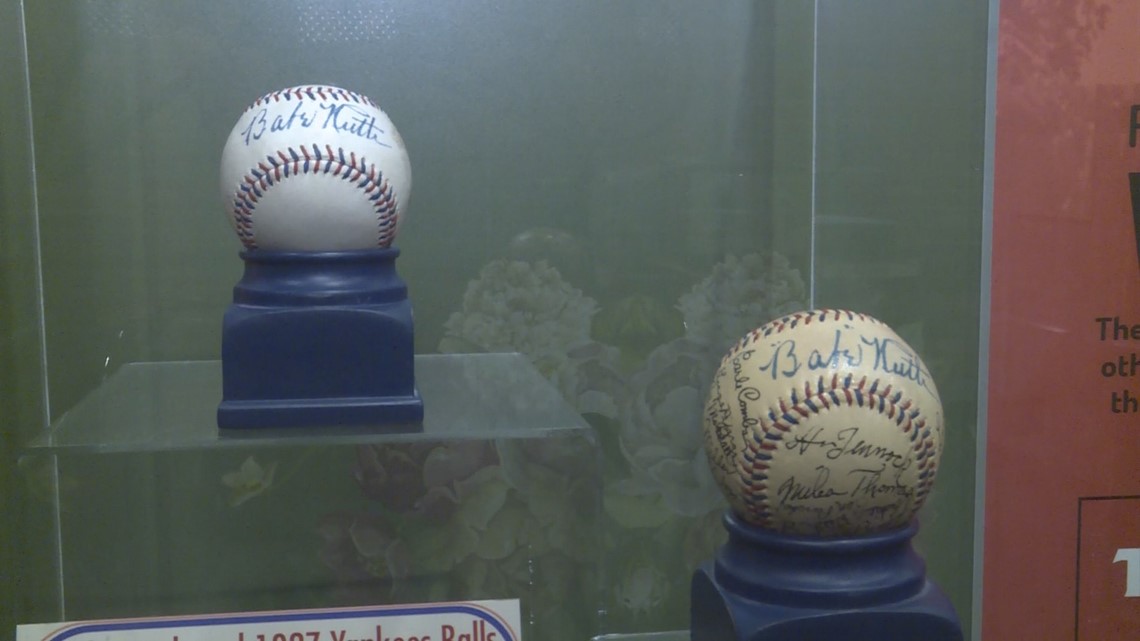 The Sandlot Autographed Babe Ruth Baseball. Reproduction Movie Prop