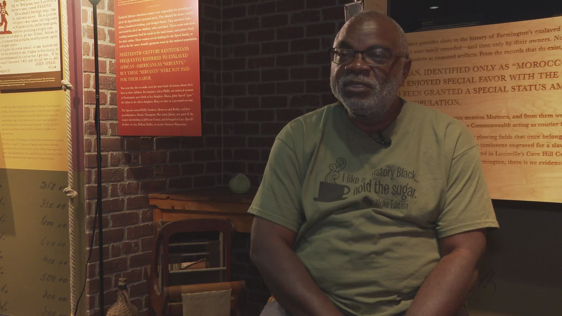 The Slave Dwelling Project hosted a group of 35 people to stay the night and have open discussions about the history of slaves on the property.