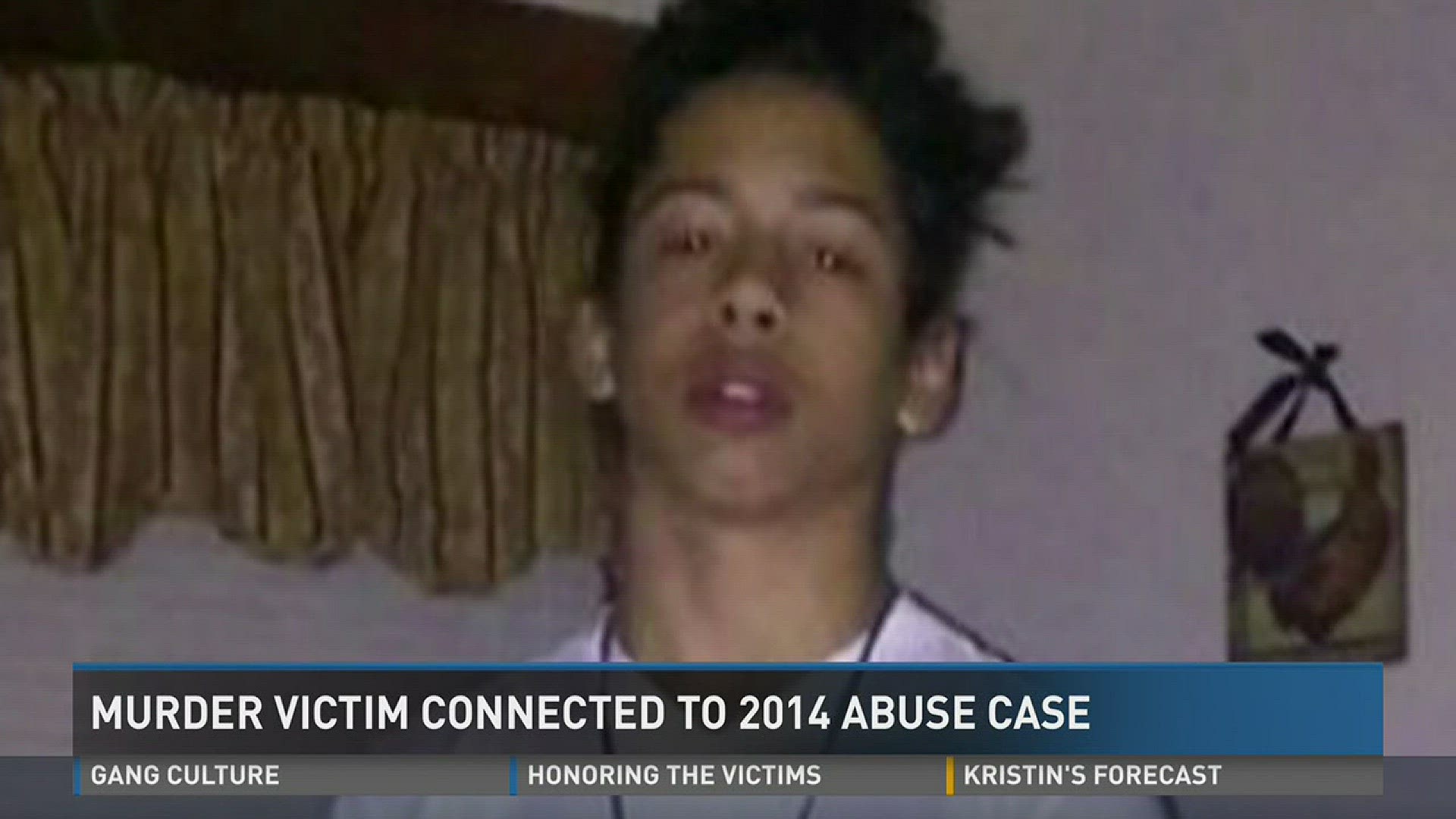 Murder victim connected to 2014 abuse case