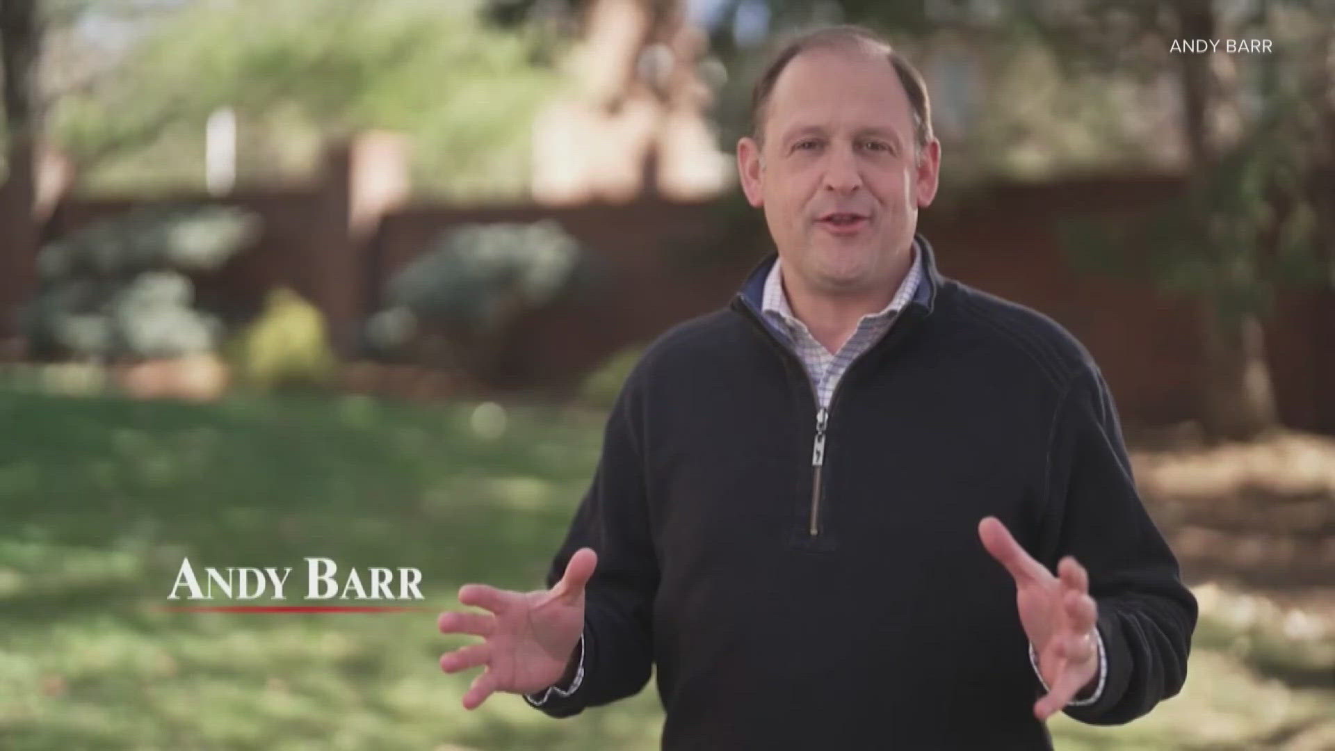 Rep. Andy Barr is hoping to take Sen. Mitch McConnell's seat.