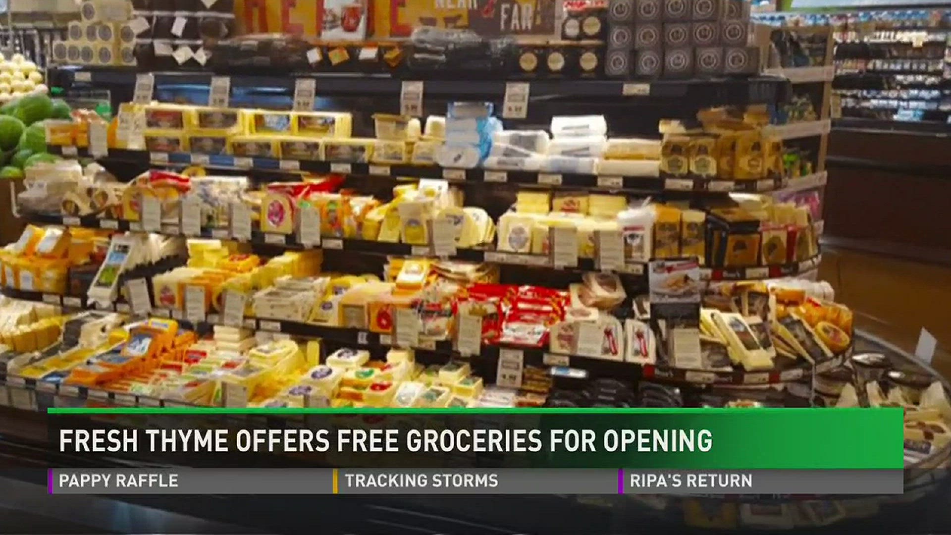 Fresh Thyme offers free groceries for opening