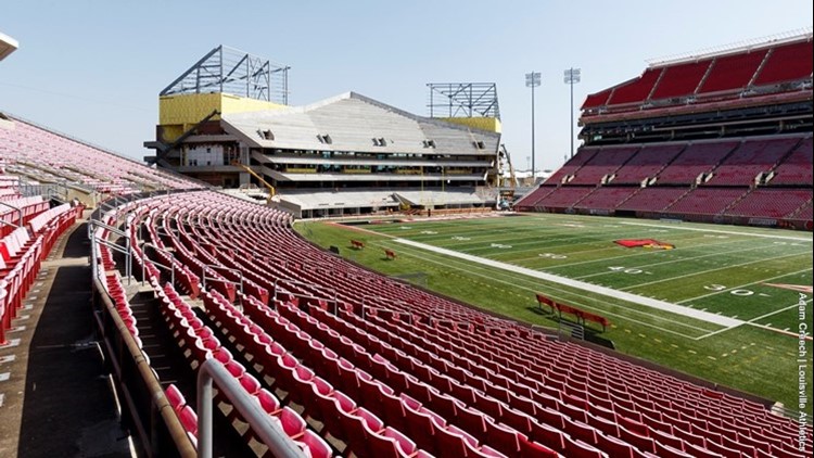 University of Louisville Cardinal Stadium North Endzone Expansion -  University of Louisville - Messer Construction Co.