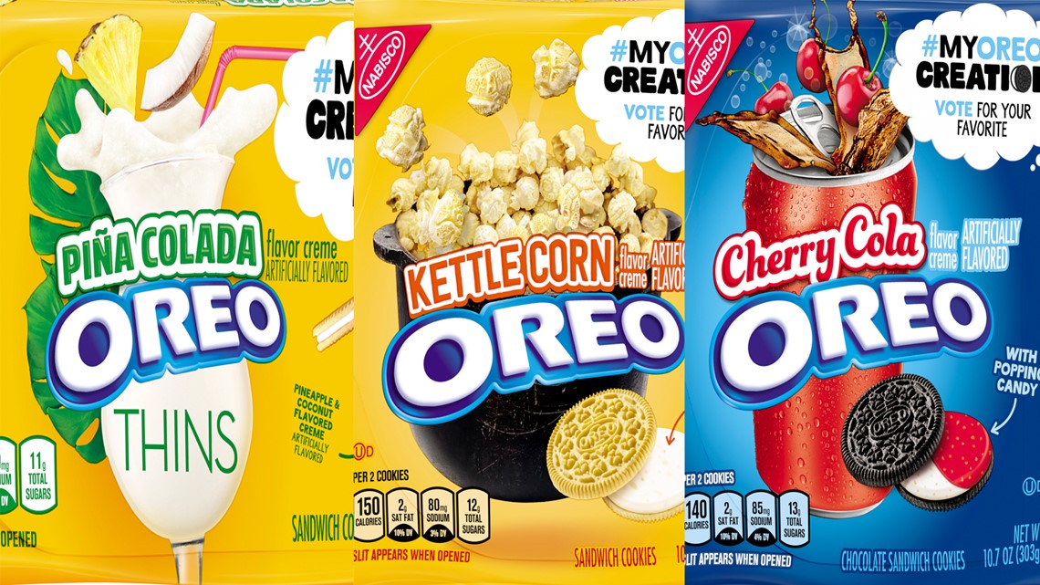 Oreo debuts 3 new flavors in #MyOreoCreation contest | whas11.com