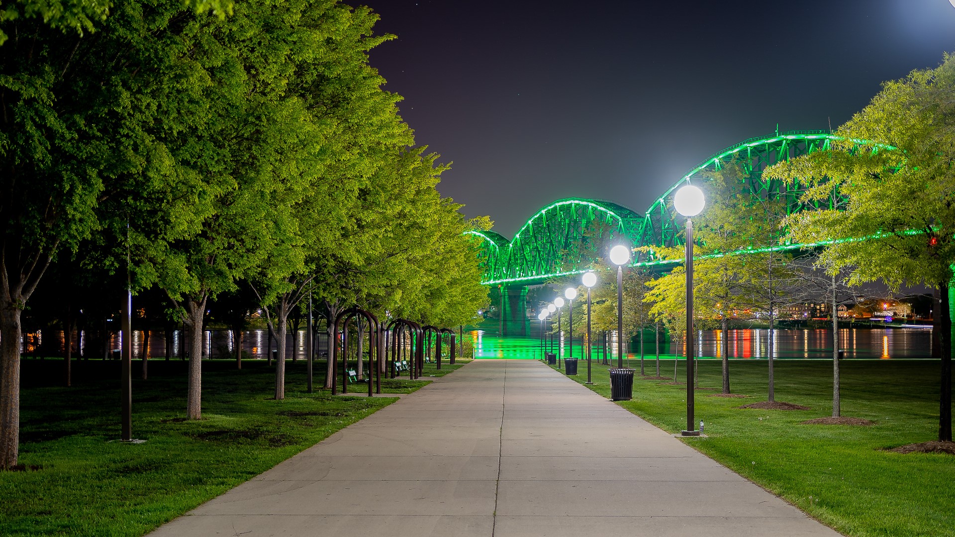 The Louisville park finished sixth in the voting poll, a total of 20 waterfront areas across the country competed for a spot in the top ten.