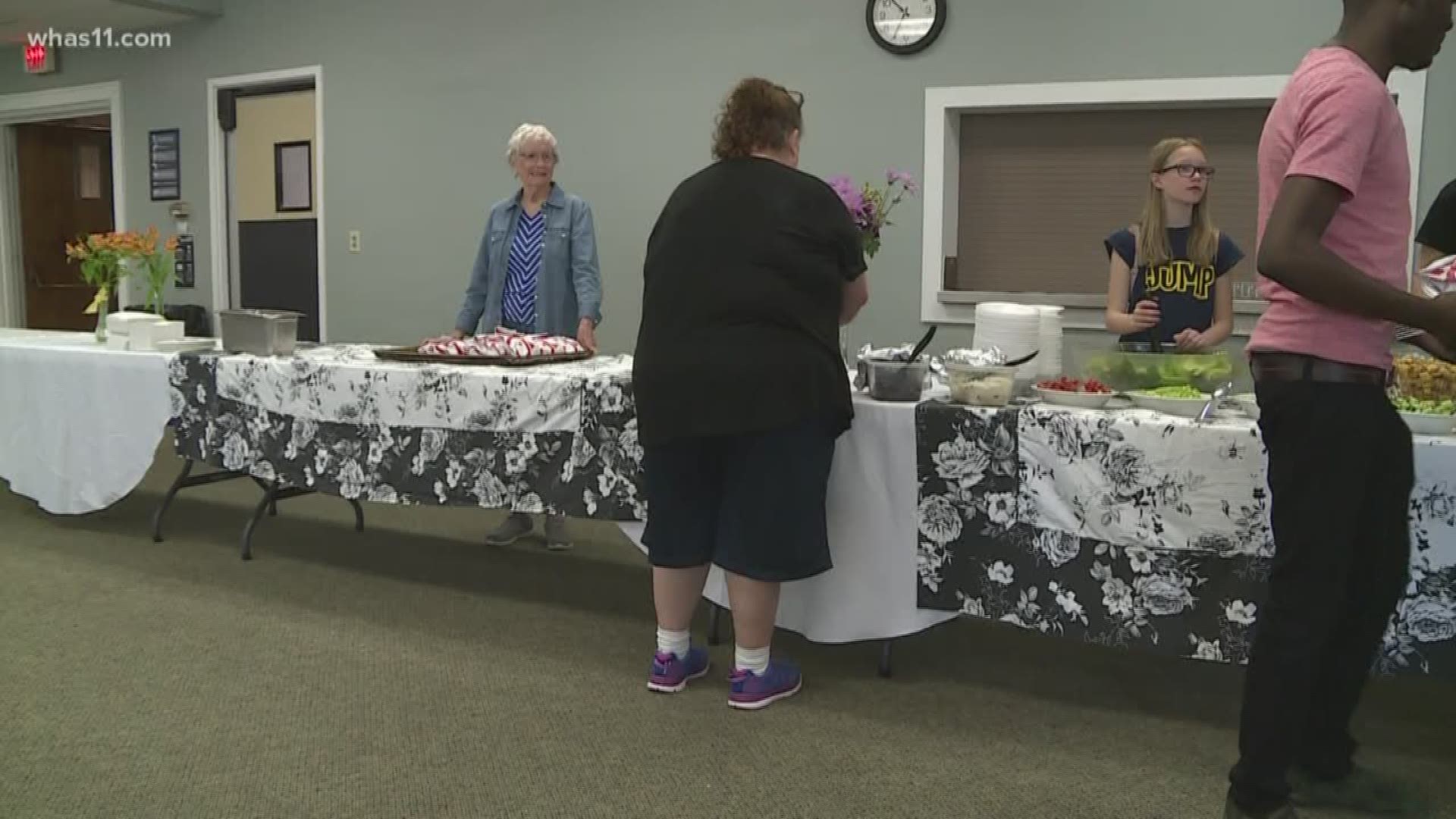 Those in need headed to the Highlands Saturday where they could get everything from free medical screenings to a hot meal.