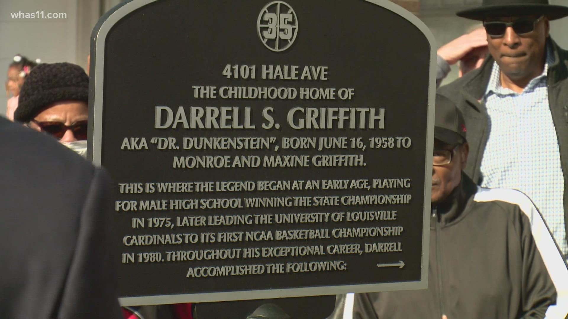 After becoming an NBA star Darrell Griffith gave back through the Darrell Griffith foundation. and is a founding board member of the West End School.