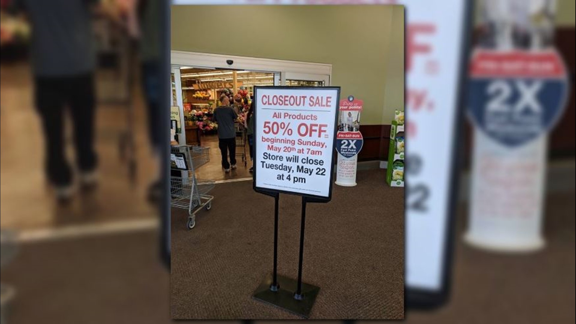 Items at Jeffersonville Kroger on sale ahead of move
