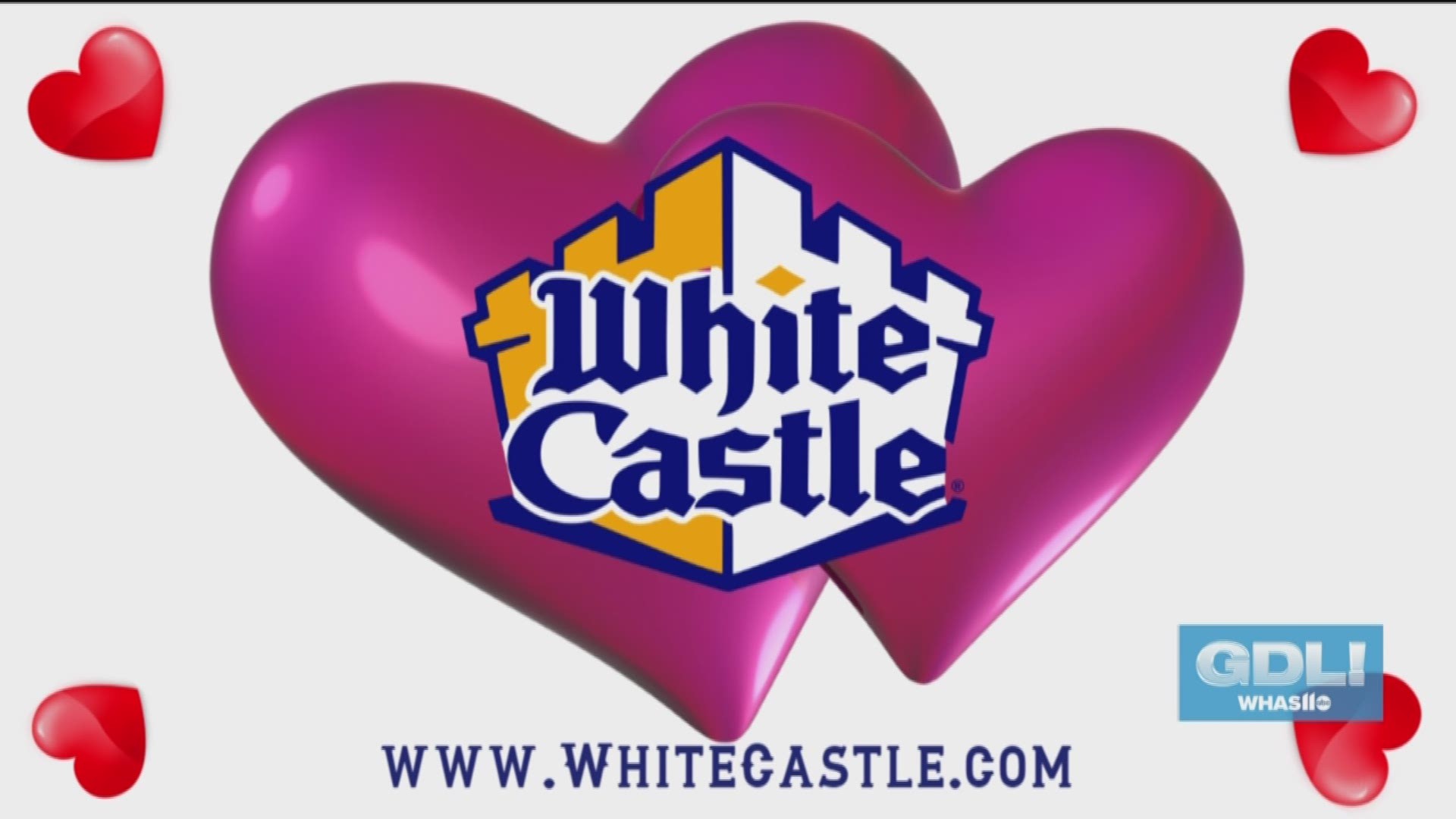 Great Day Live's Holly Rudolph decided to take her Prince Charming (Jim Ghrist) for Valentine's Day dinner in a castle...White Castle, that is!