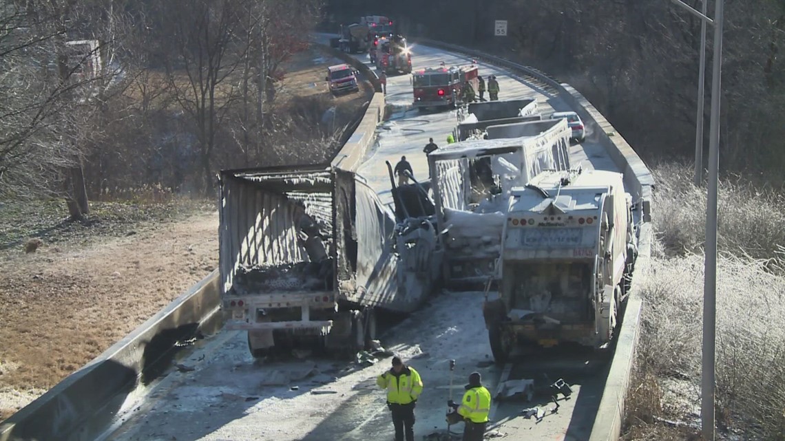 Semi-truck driver killed in multi-vehicle crash in Louisville Wednesday ...