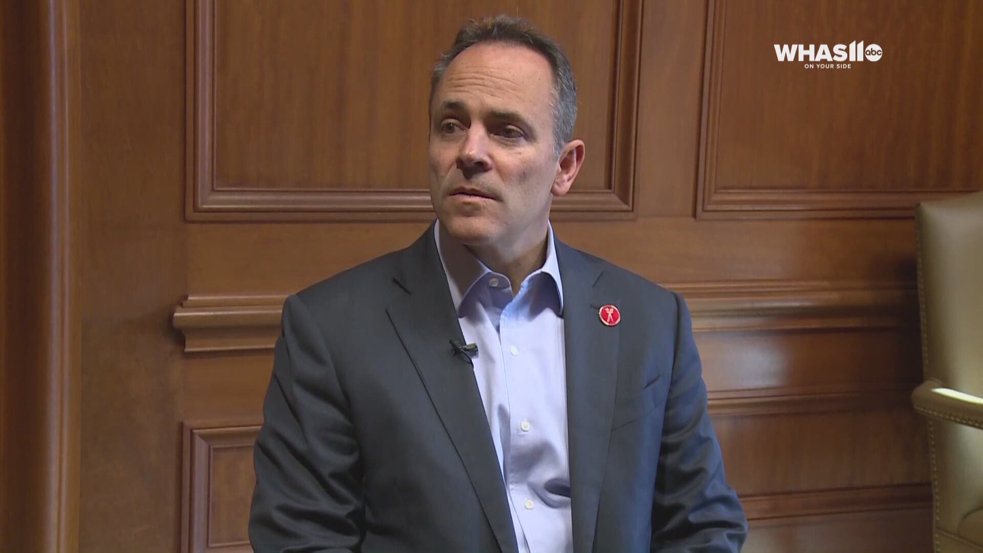 WHAS11's Political Editor Chris Williams spoke to the governor about the election and recanvass.