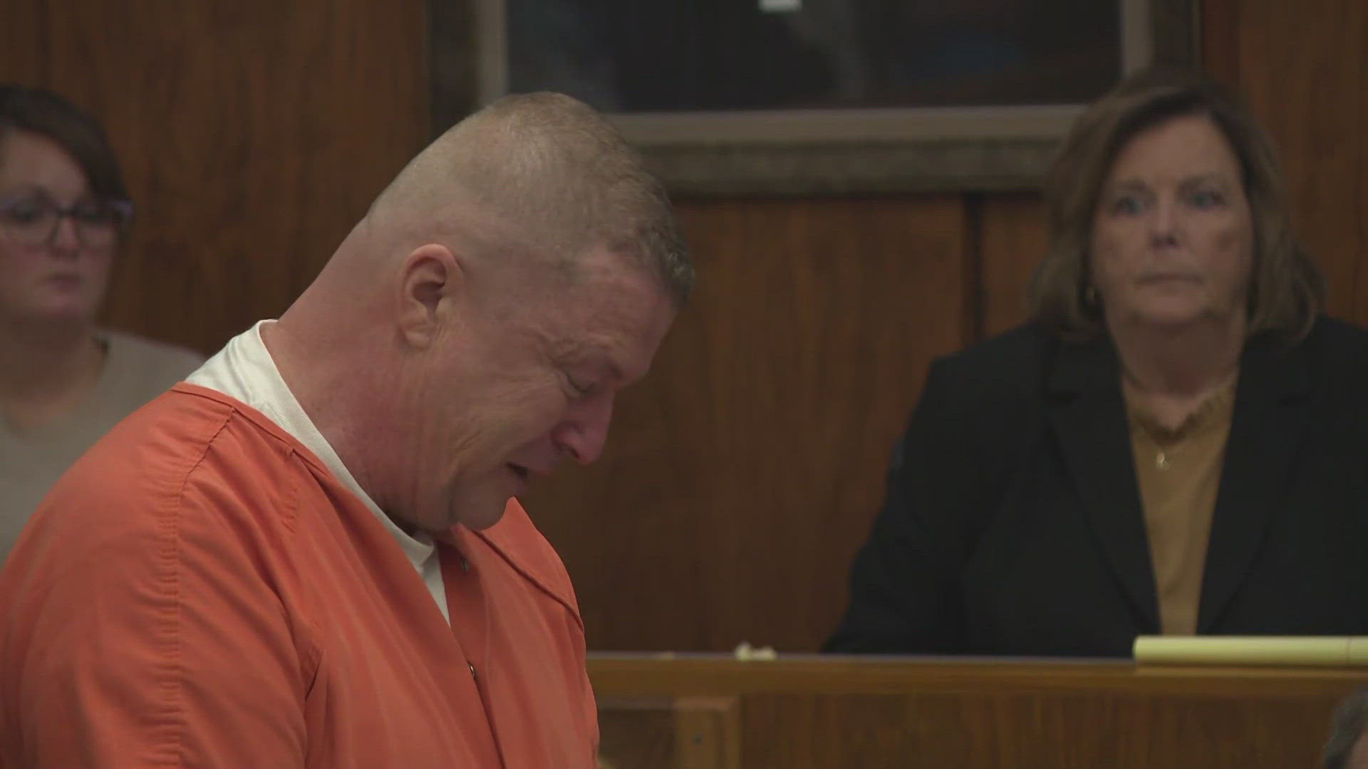 A very emotional Jamey Noel spoke in court as a Clark County judge accepted the plea of the disgraced former sheriff.