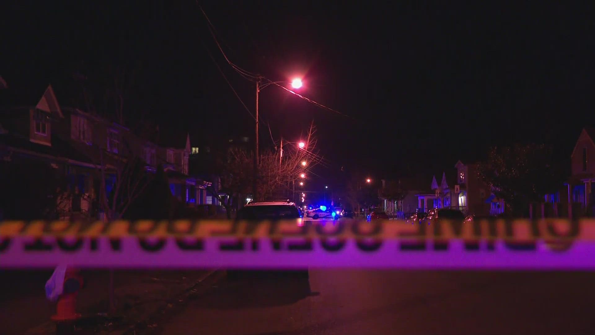 Police said shortly before 9:30 p.m. they got a call of a shooting in the 2500 block of West Madison Street.