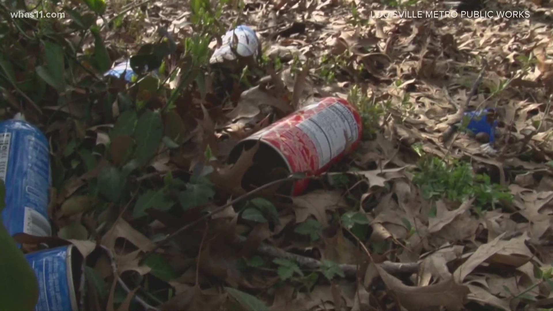 The Clean Collaborative Crew is clearing more than 100,000 pounds of trash and litter from Louisville streets.