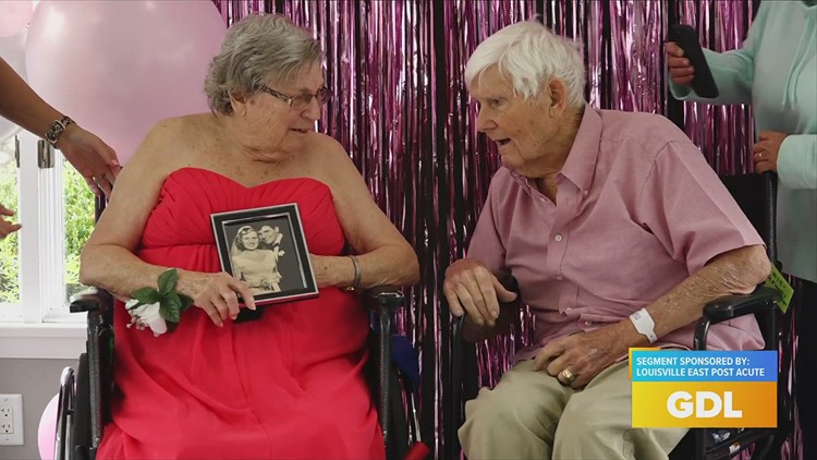 Louisville East Post Acute hosted their first annual prom for residents