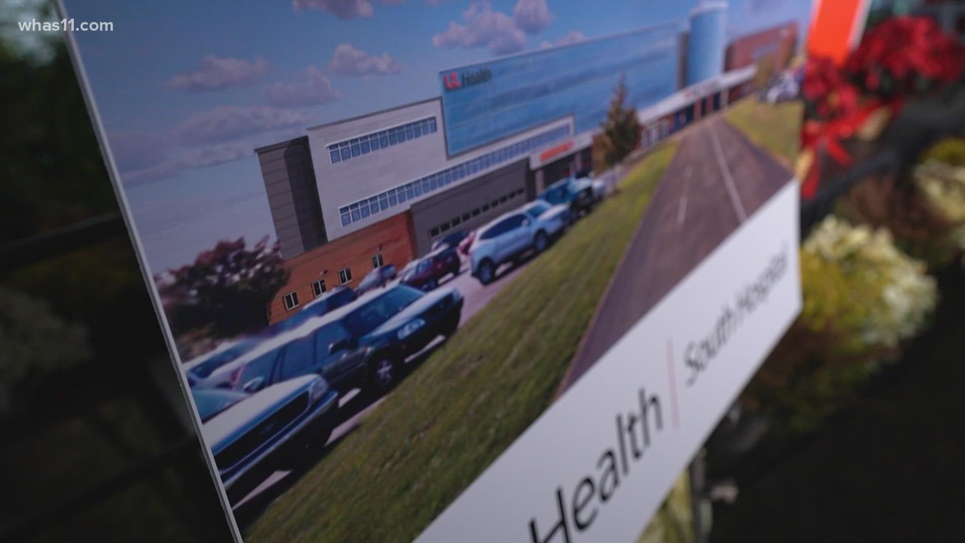 The current medical center will be renamed UofL Health -- South Hospital.