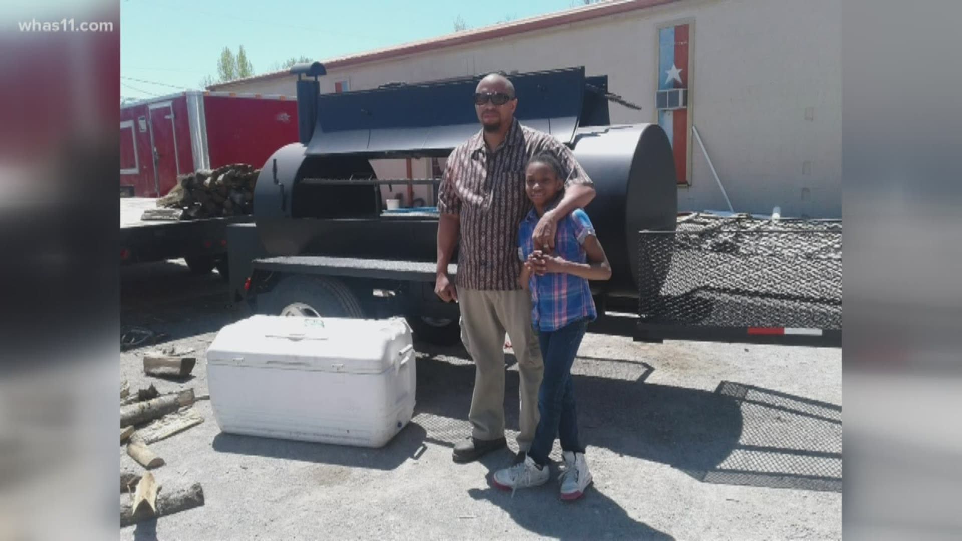 LaFond "BBQ Boss" Wright's BBQ smoker was stolen just 10 days before his business opens.