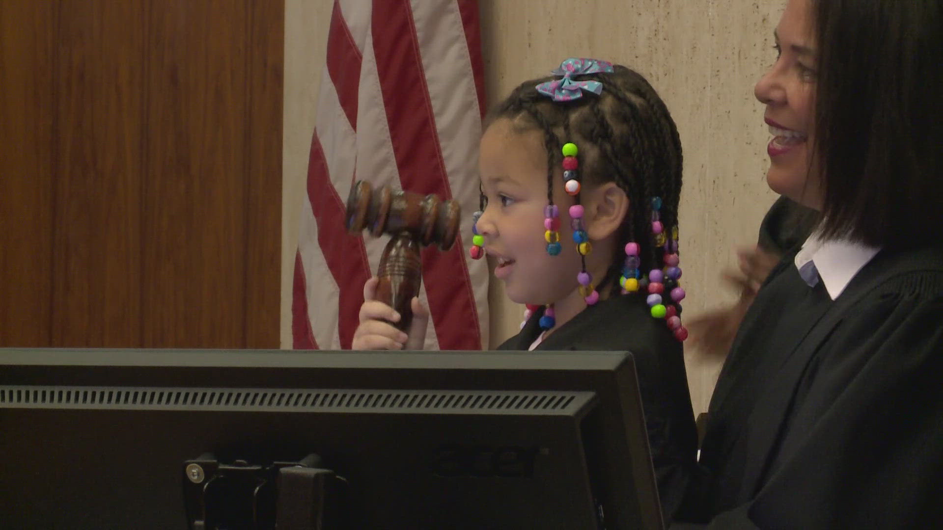 Monday morning, the Clark County Circuit Court finalized the adoptions of children in Indiana.